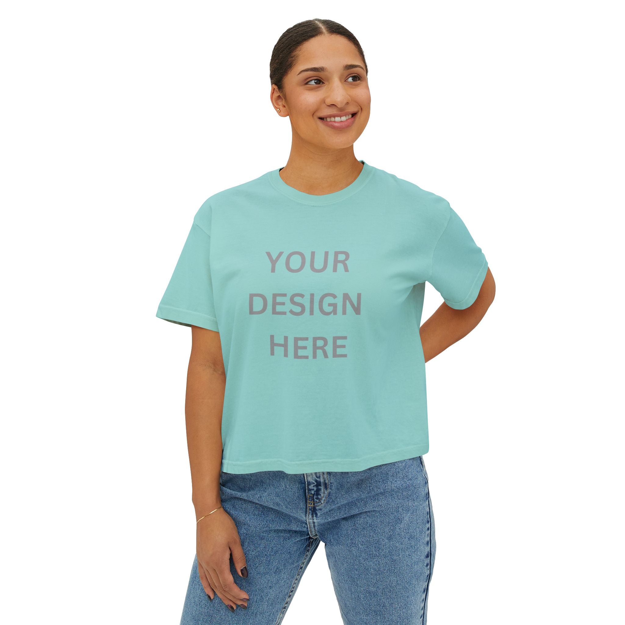 Women's Cropped Boxy Tee