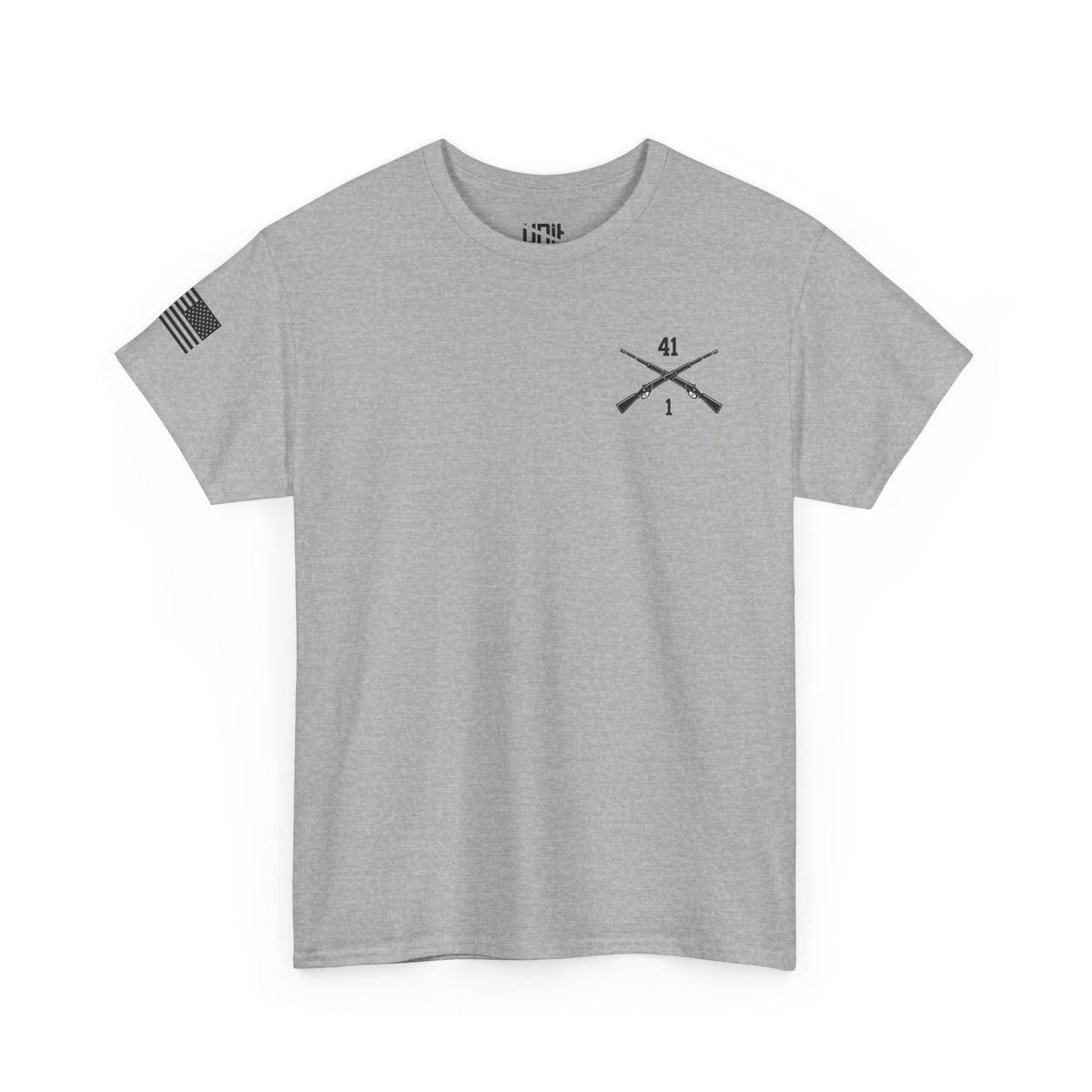 1-41 Infantry Minimalist - Unisex Heavy Cotton Tee