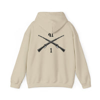 Dynasty 41-1 Minimalist - Unisex Heavy Blend™ Hooded Sweatshirt