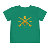 Dynasty 1-41 EST 1917 D1- Toddler Short Sleeve Tee