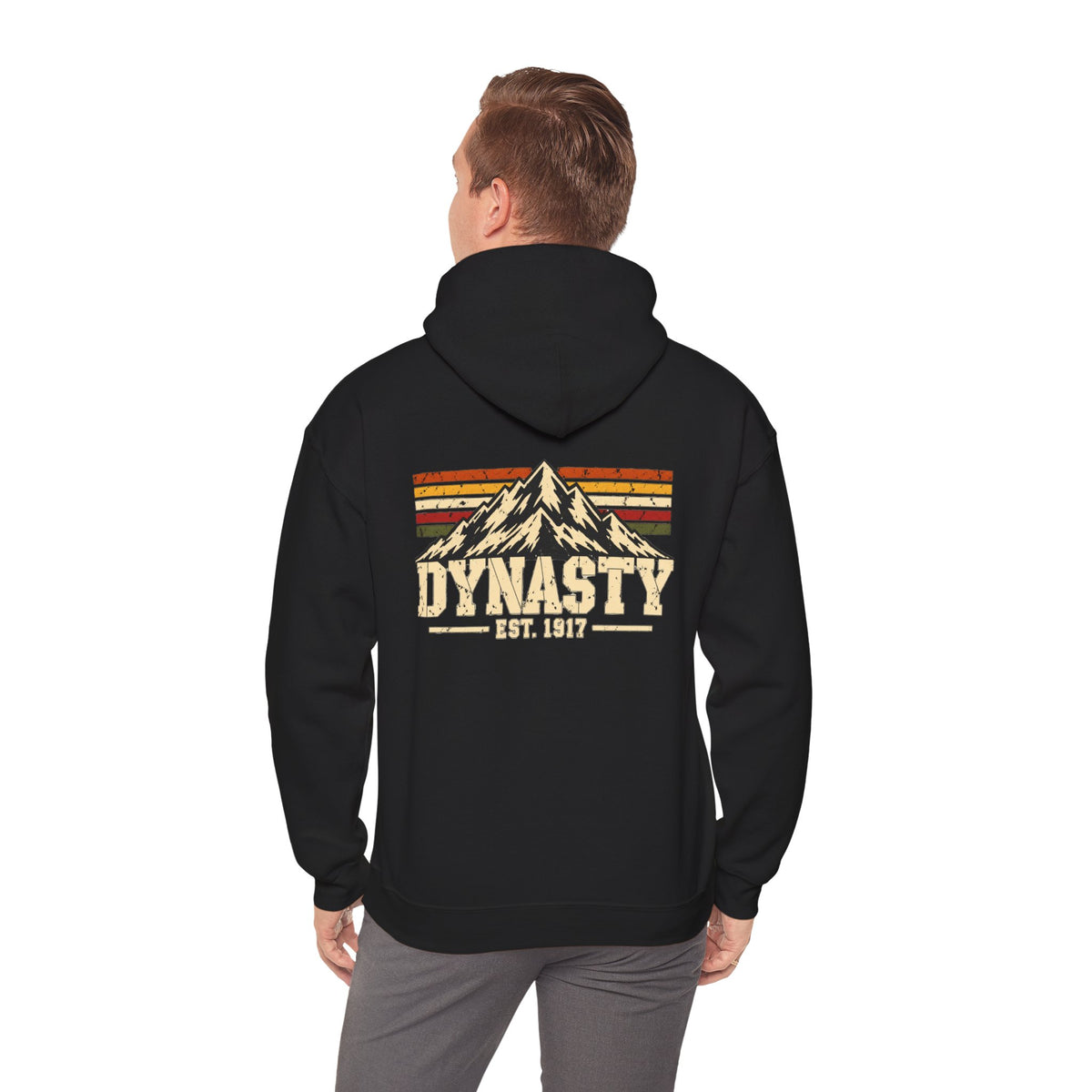 Dynasty 1-41 EST 1917 D4 - Unisex Heavy Blend™ Hooded Sweatshirt