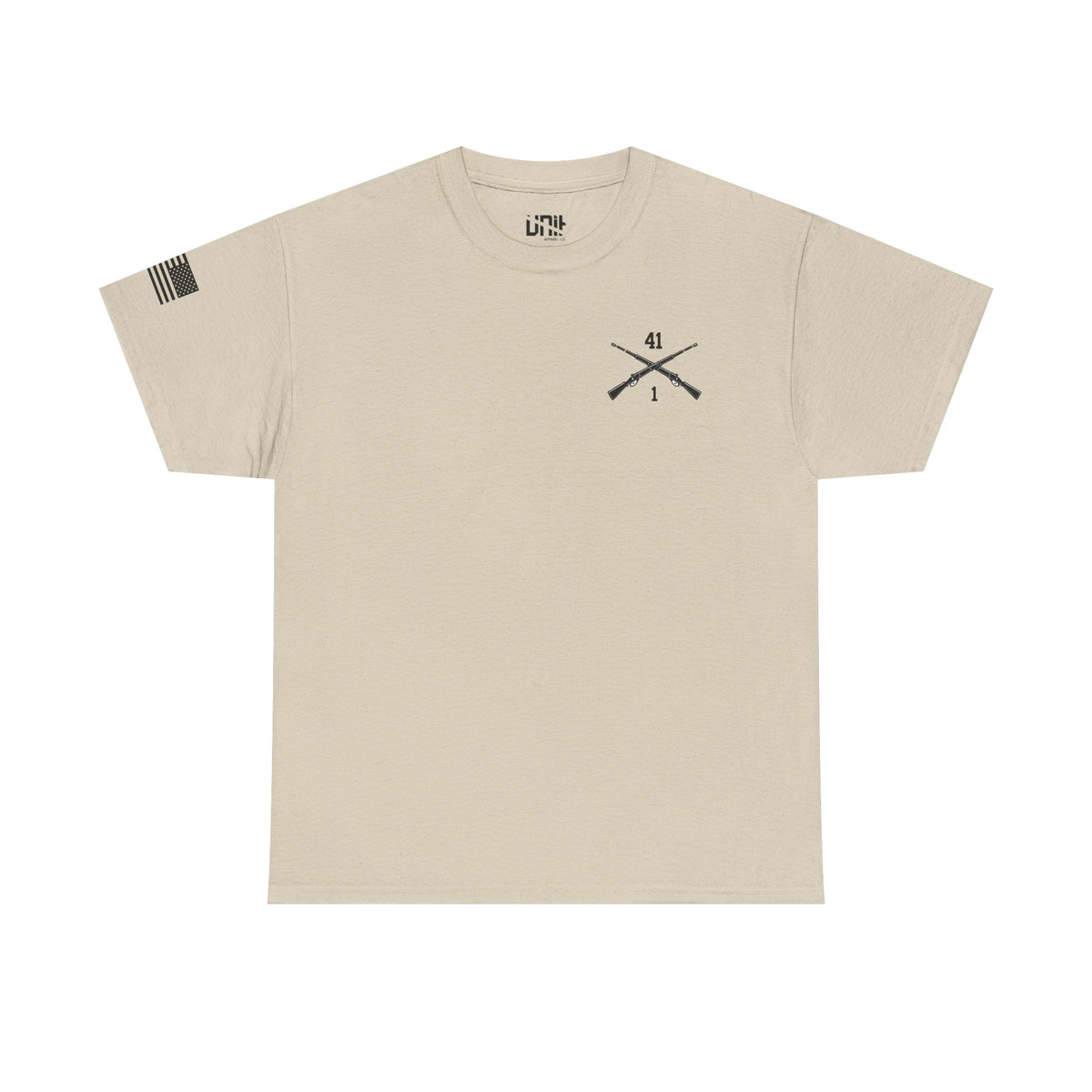 1-41 Infantry Minimalist - Unisex Heavy Cotton Tee