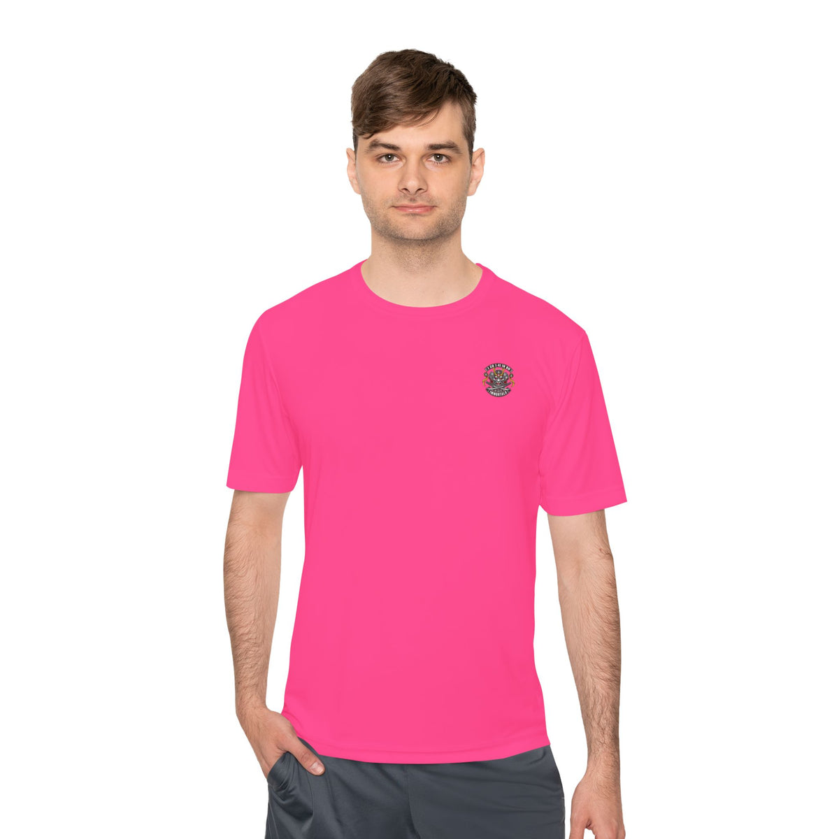 Dynasty I Co 1-41 IN BN EST 1917 Minimalist - Unisex Moisture Wicking Tee