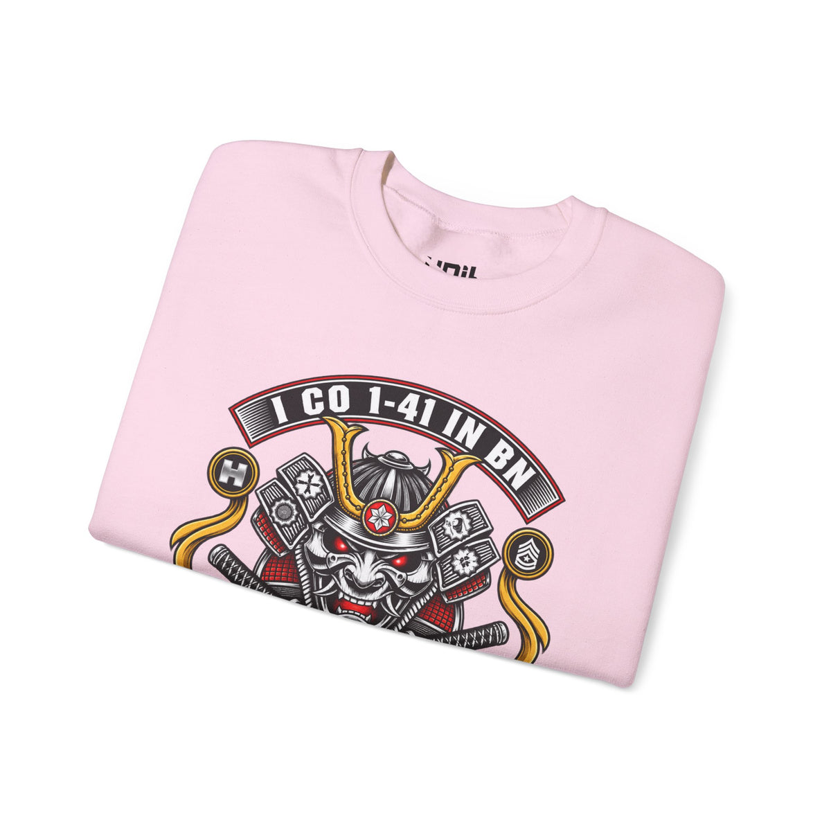 Dynasty I Co 1-41 IN BN - 1-41 EST 1917 Minimalist - Unisex Heavy Blend™ Crewneck Sweatshirt