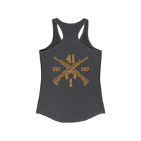 Dynasty 1-41 EST 1917 D1 - Women's Ideal Racerback Tank