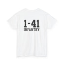 1-41 Infantry Minimalist - Unisex Heavy Cotton Tee