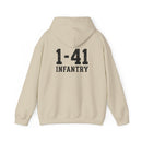 1-41 Infantry Minimalist - Unisex Heavy Blend™ Hooded Sweatshirt