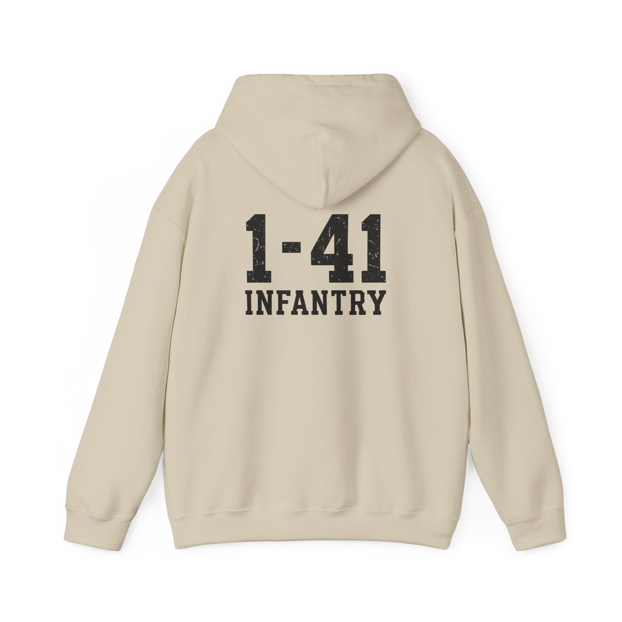1-41 Infantry Minimalist - Unisex Heavy Blend™ Hooded Sweatshirt