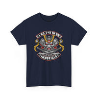 Dynasty I Co 1-41 IN BN EST 1917 Minimalist - Unisex Heavy Cotton Tee