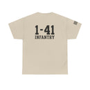 1-41 Infantry Minimalist - Unisex Heavy Cotton Tee