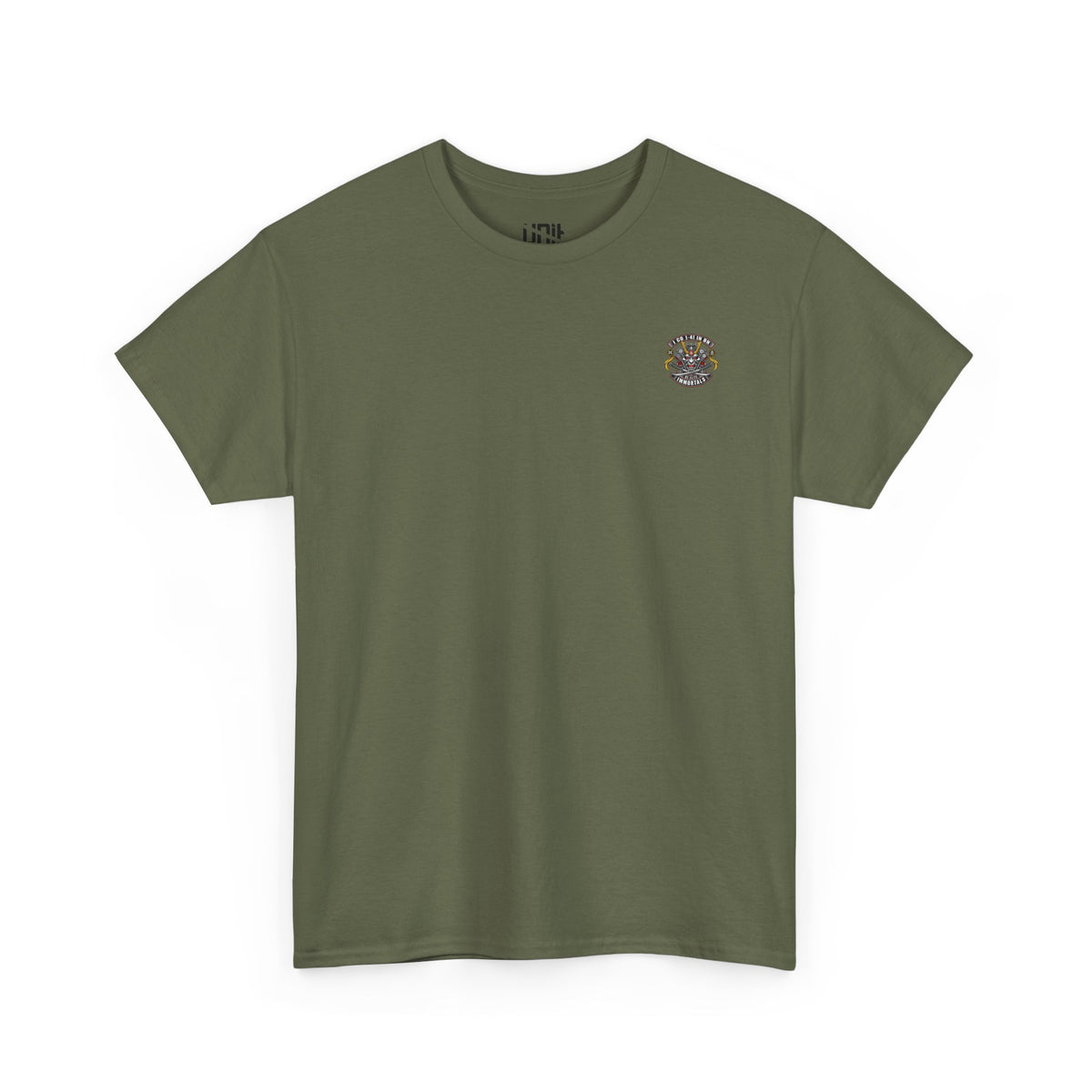 Dynasty I Co 1-41 IN BN EST 1917 1 Minimalist - Unisex Heavy Cotton Tee