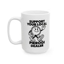 Rome's Bar - Rome's Ceramic Mug (Support Your Local Pierogi Dealer)