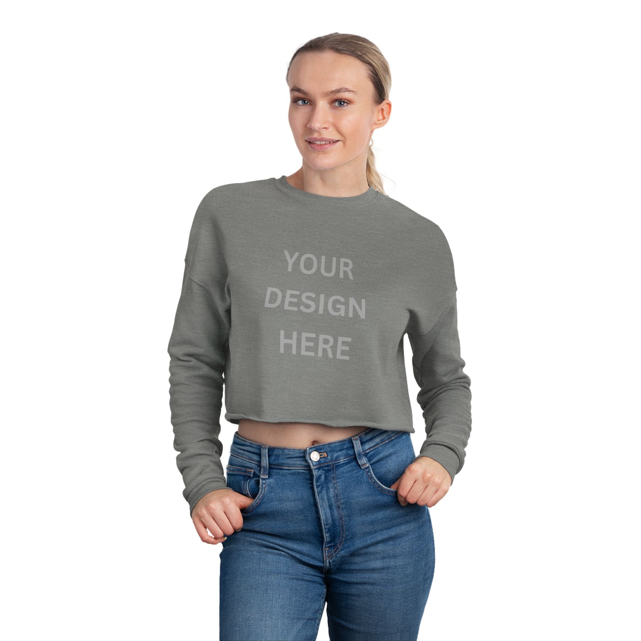 Women's Cropped Crewneck