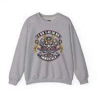 Dynasty I Co 1-41 IN BN - 1-41 EST 1917 Minimalist - Unisex Heavy Blend™ Crewneck Sweatshirt