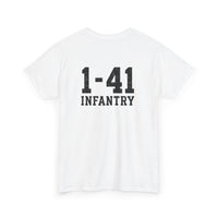1-41 Infantry - Unisex Heavy Cotton Tee