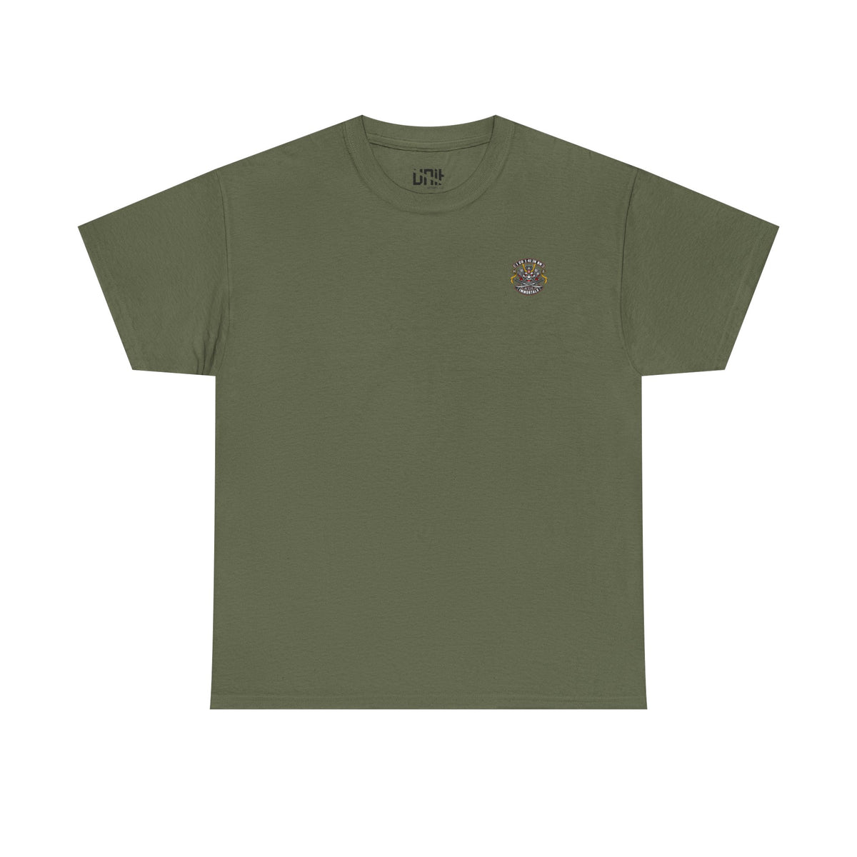 Dynasty I Co 1-41 IN BN EST 1917 1 Minimalist - Unisex Heavy Cotton Tee
