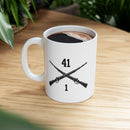 1-41 Infantry - Ceramic Mug