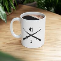 1-41 Infantry - Ceramic Mug
