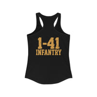 Dynasty 1-41 Infantry D3- Women's Ideal Racerback Tank
