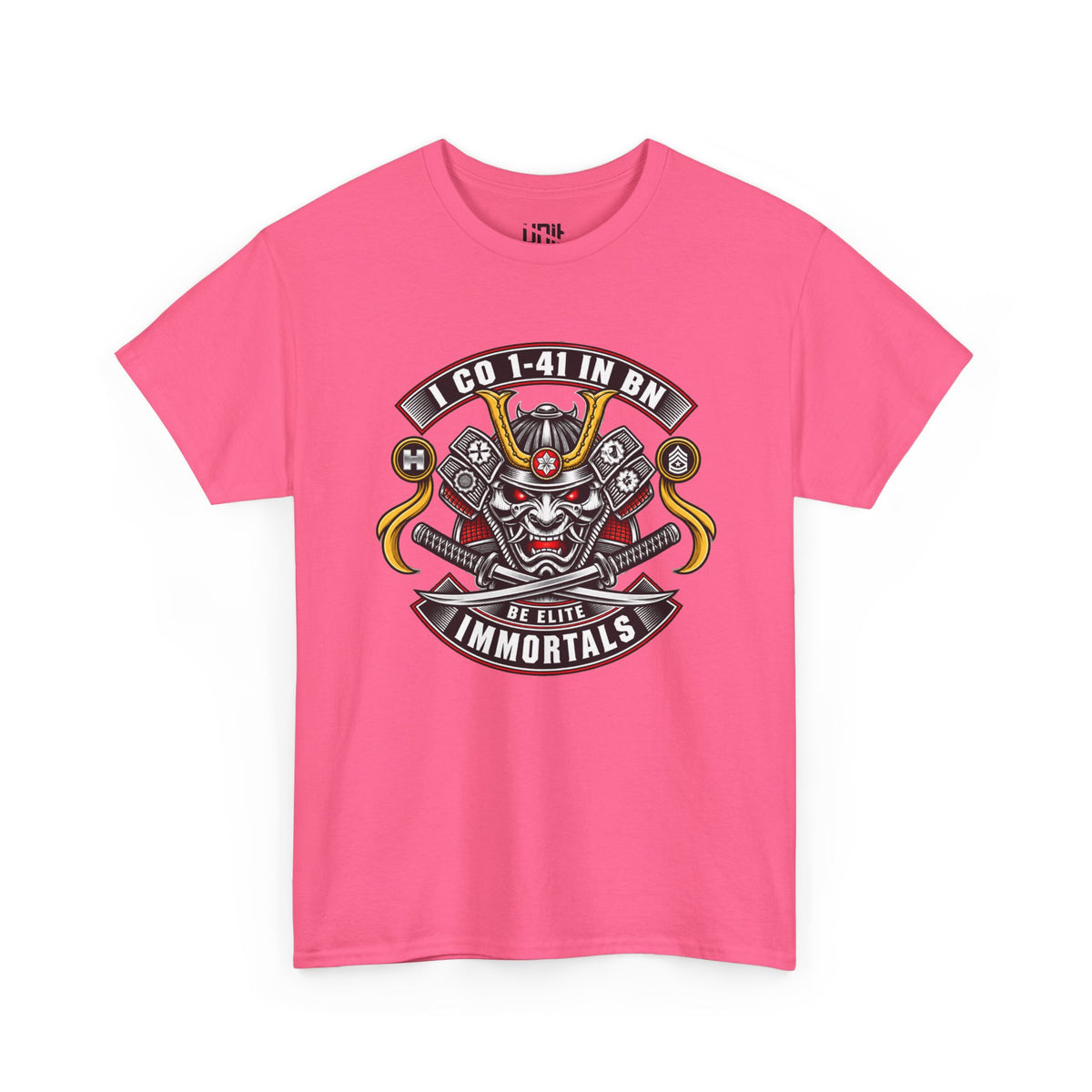 Dynasty I Co 1-41 IN BN EST 1917 Minimalist - Unisex Heavy Cotton Tee
