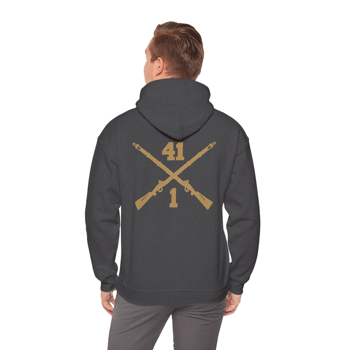 Dynasty 1-41 EST 1917 D2 - Unisex Heavy Blend™ Hooded Sweatshirt