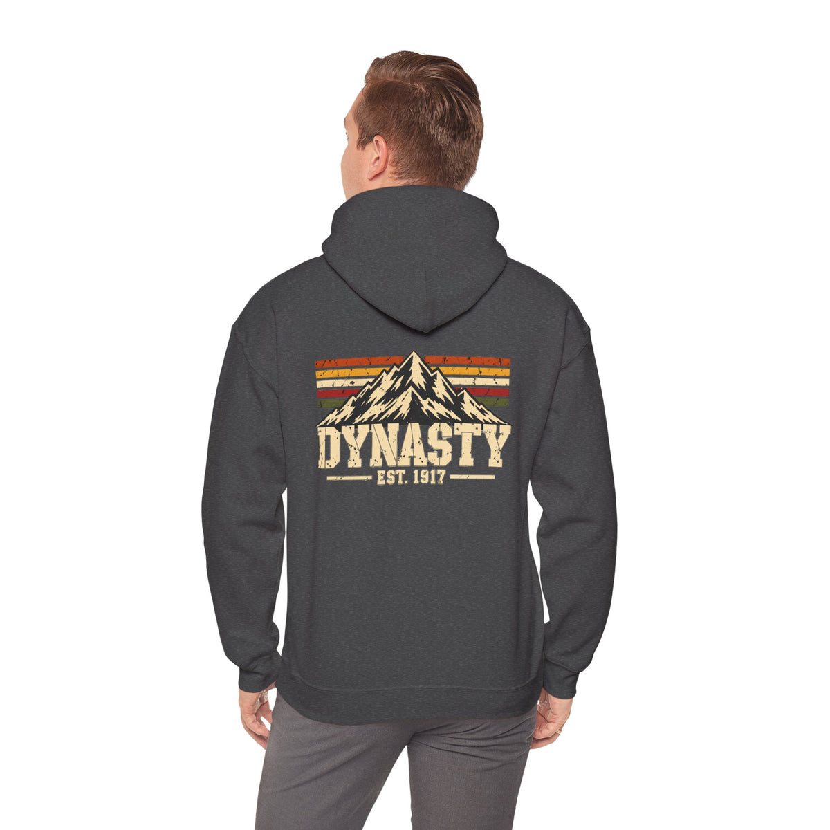 Dynasty 1-41 EST 1917 D4 - Unisex Heavy Blend™ Hooded Sweatshirt
