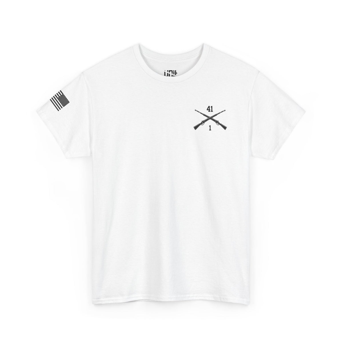 1-41 Infantry Minimalist - Unisex Heavy Cotton Tee