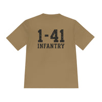 1-41 Infantry - Unisex Moisture Wicking Tee