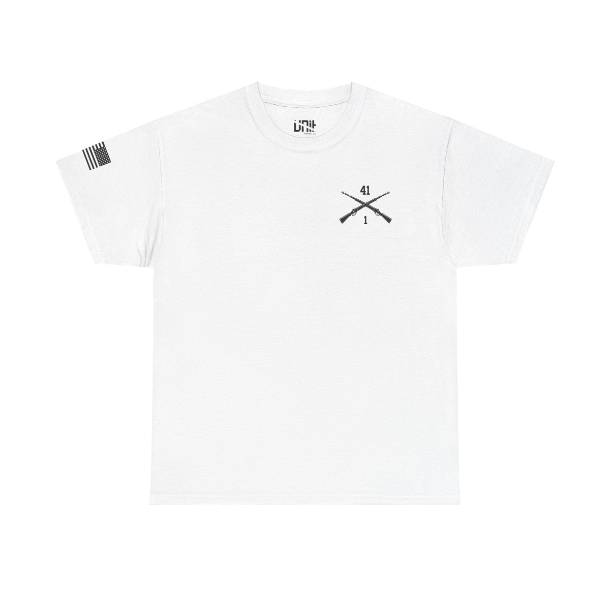 1-41 Infantry Minimalist - Unisex Heavy Cotton Tee