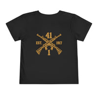 Dynasty 1-41 EST 1917 D1- Toddler Short Sleeve Tee