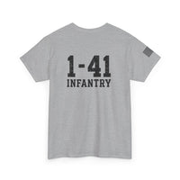 1-41 Infantry - Unisex Heavy Cotton Tee