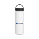 STAT-TIS - Stainless Steel Water Bottle, Handle Lid 18oz