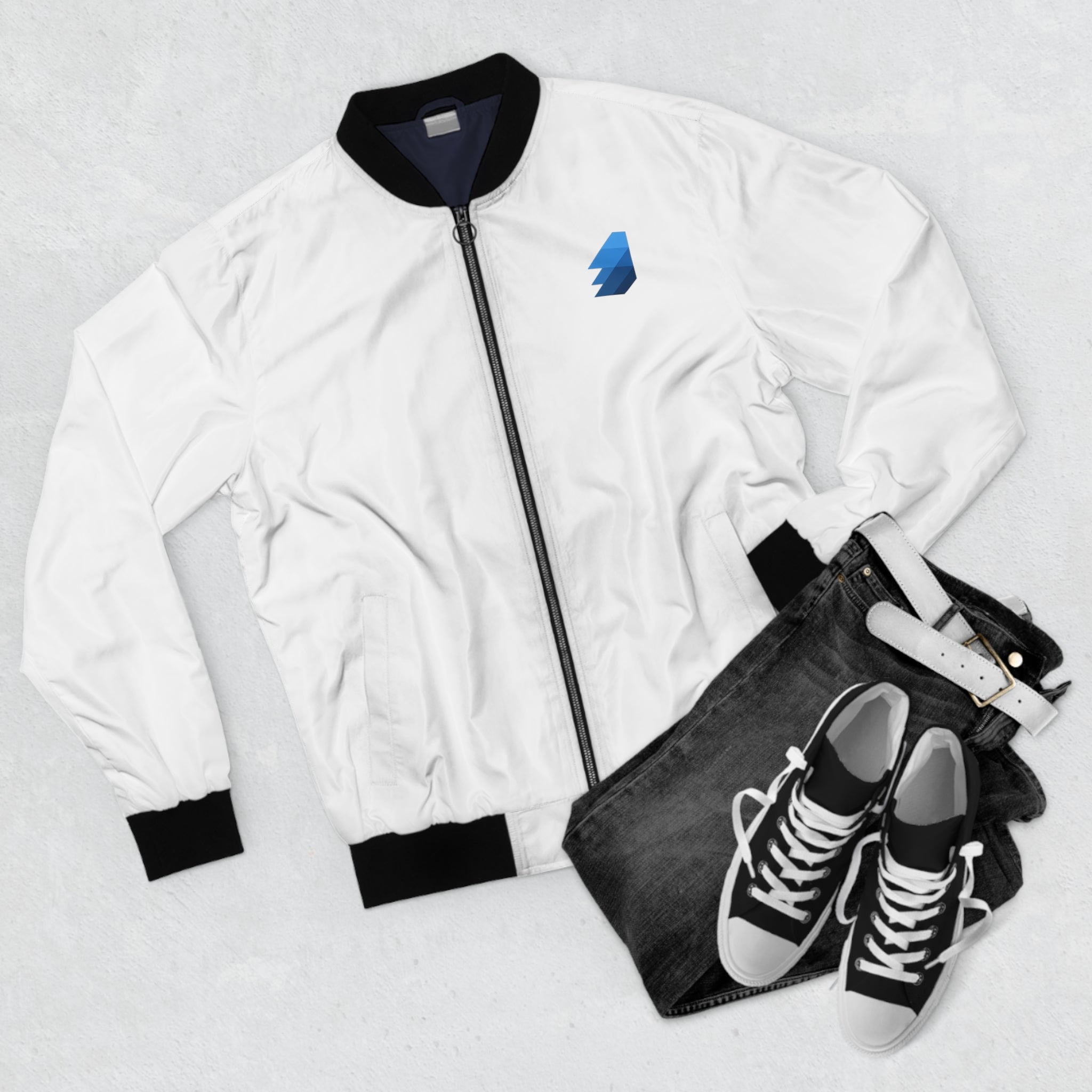 STAT-TIS - Men's Bomber Jacket (AOP)