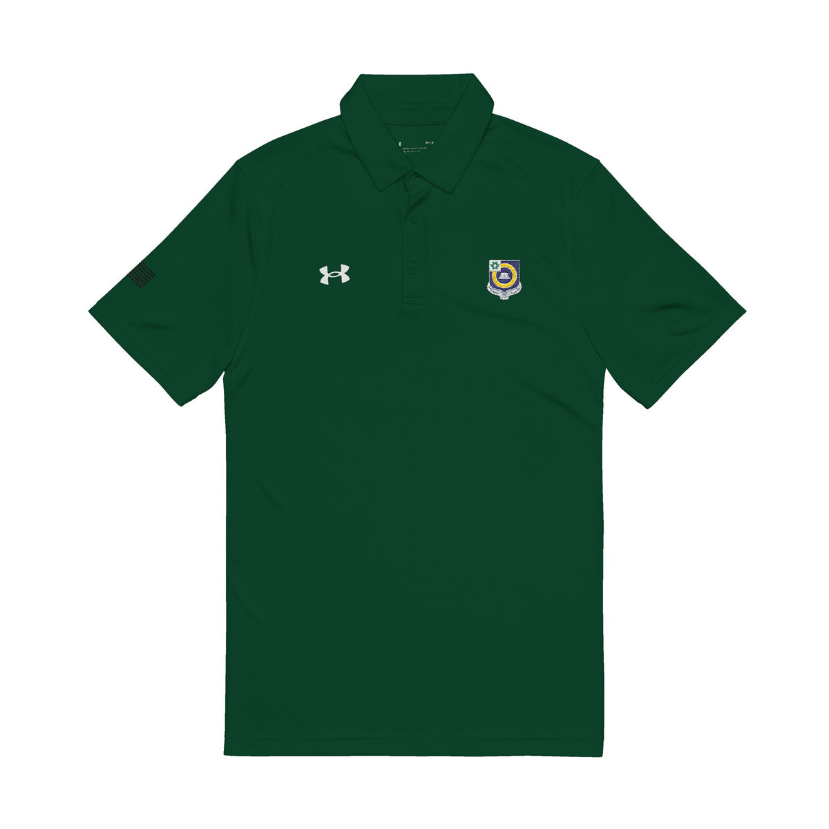 1-41 BN 1 Crest Flag - Under Armour® Men's Polo Shirt (Embroidery)