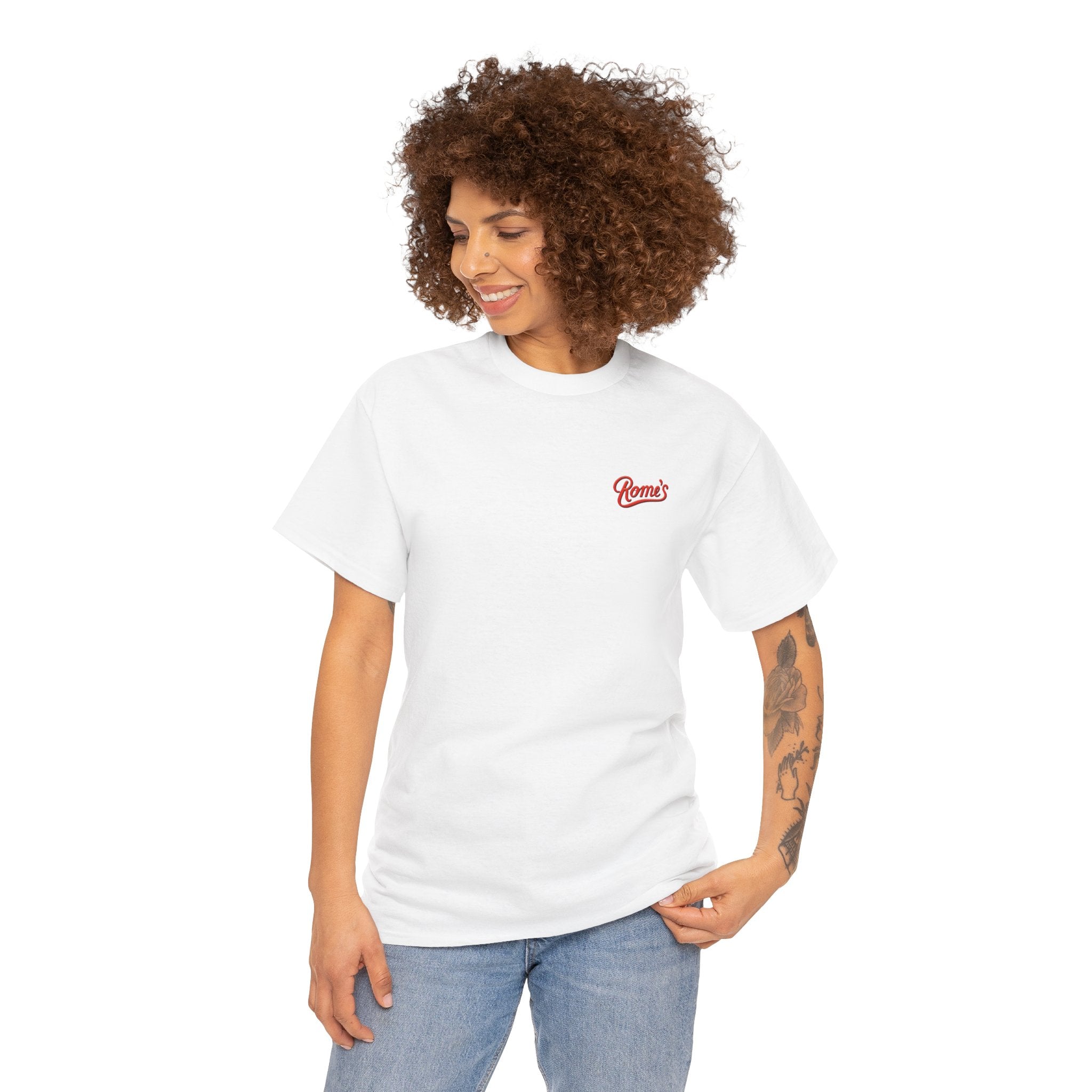 Rome's Bar - Unisex Heavy Cotton Tee (Support Your Local Pierogi Dealer)