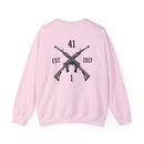 Dynasty I Co 1-41 IN BN - 1-41 EST 1917 Minimalist - Unisex Heavy Blend™ Crewneck Sweatshirt