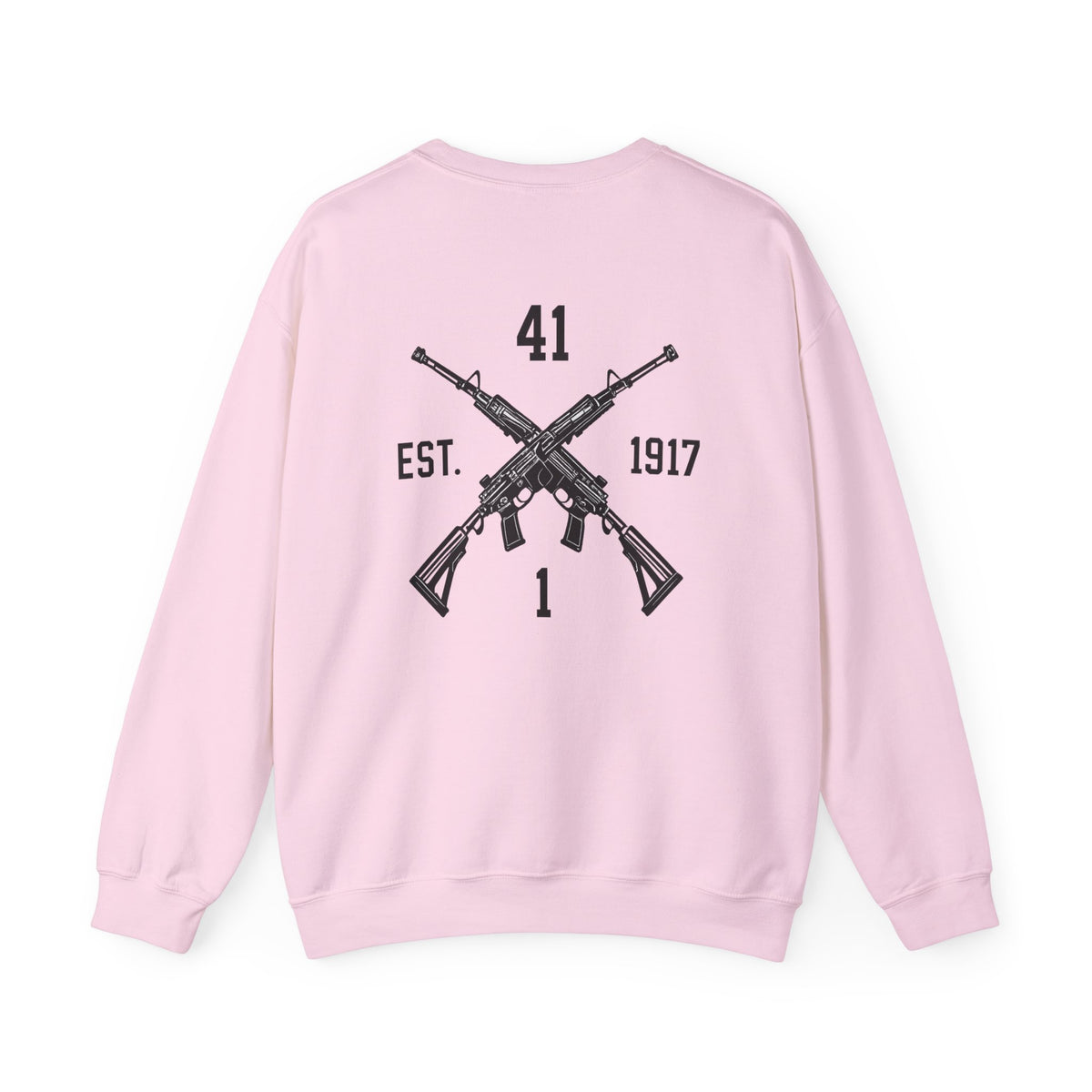 Dynasty I Co 1-41 IN BN - 1-41 EST 1917 Minimalist - Unisex Heavy Blend™ Crewneck Sweatshirt