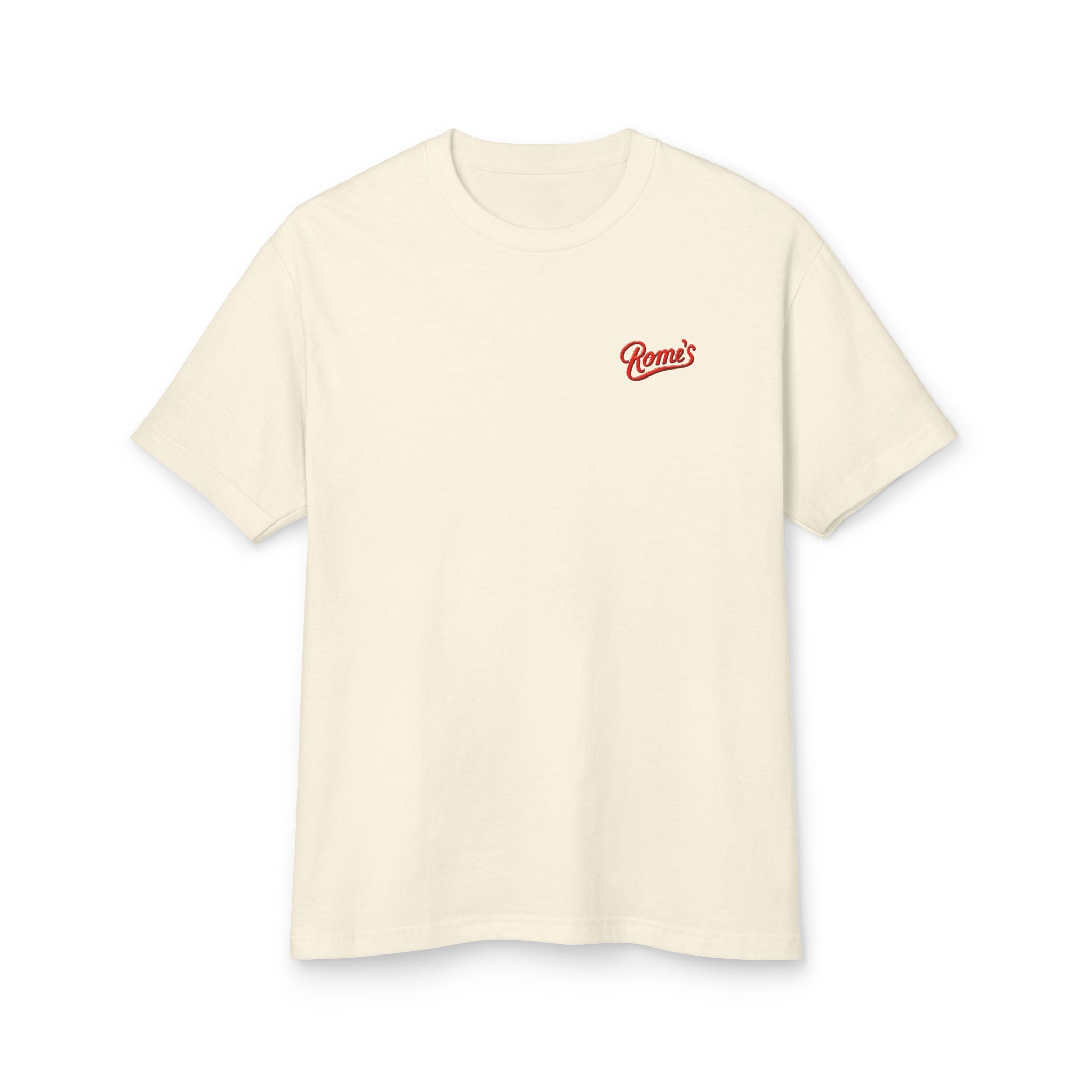 Rome's Bar  - Unisex Garment-Dyed Heavyweight Cotton Tee