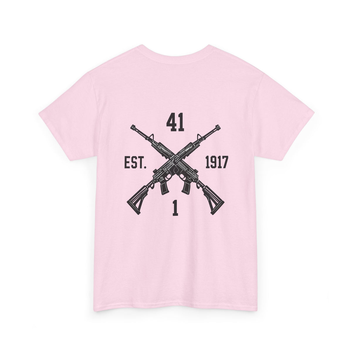 Dynasty I Co 1-41 IN BN EST 1917 Minimalist - Unisex Heavy Cotton Tee