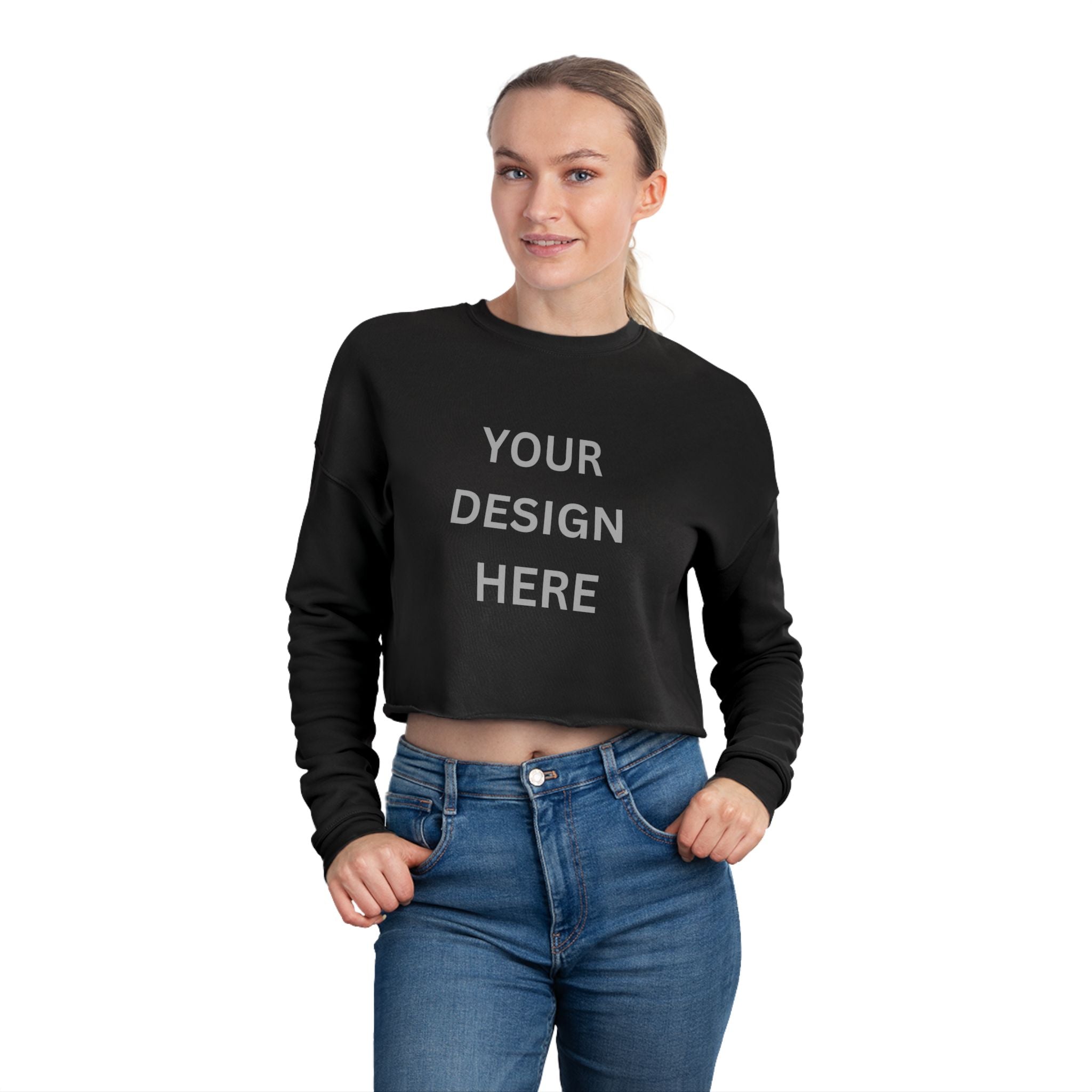 Women's Cropped Crewneck