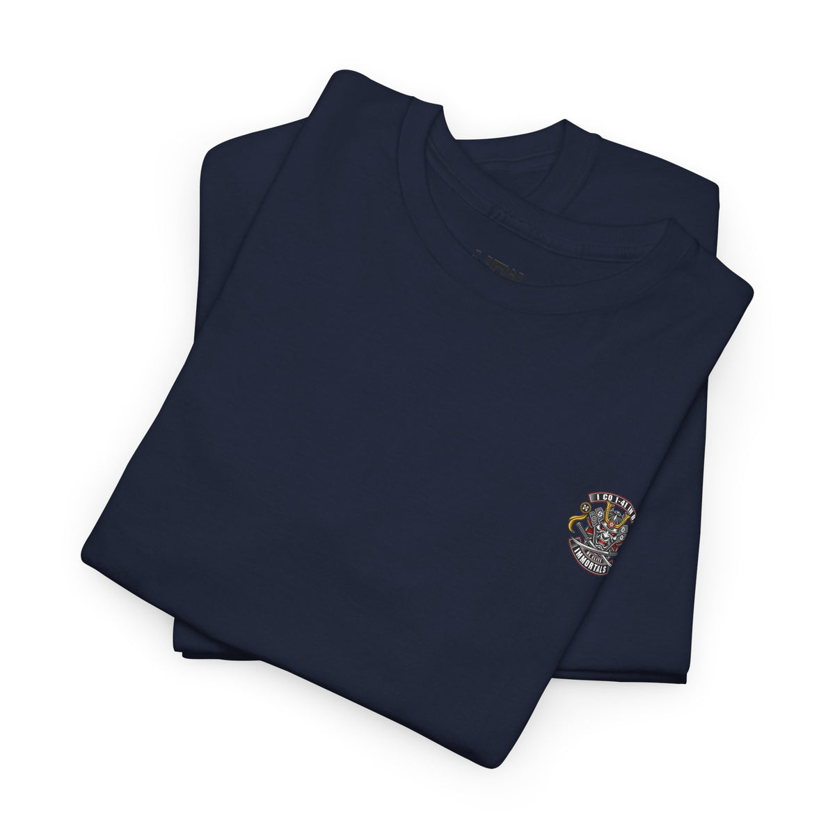 Dynasty I Co 1-41 IN BN EST 1917 1 Minimalist - Unisex Heavy Cotton Tee