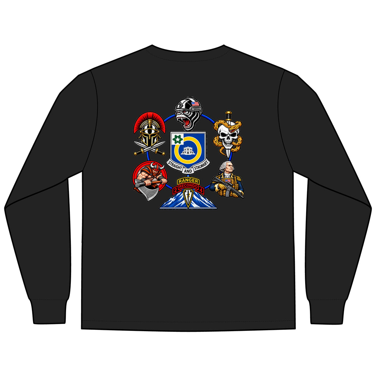 Dynasty Straight and Stalwart Ranger - Men's Long Sleeve Tee