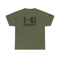 1-41 Infantry Minimalist - Unisex Heavy Cotton Tee