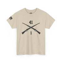 1-41 Infantry - Unisex Heavy Cotton Tee