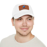 STAT-TIS - Dad Hat with Leather Patch (Rectangle)