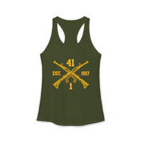 Dynasty 1-41 EST 1917 D1 - Women's Ideal Racerback Tank