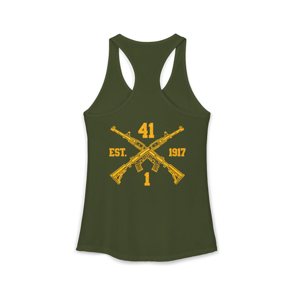 Dynasty 1-41 EST 1917 D1 - Women's Ideal Racerback Tank