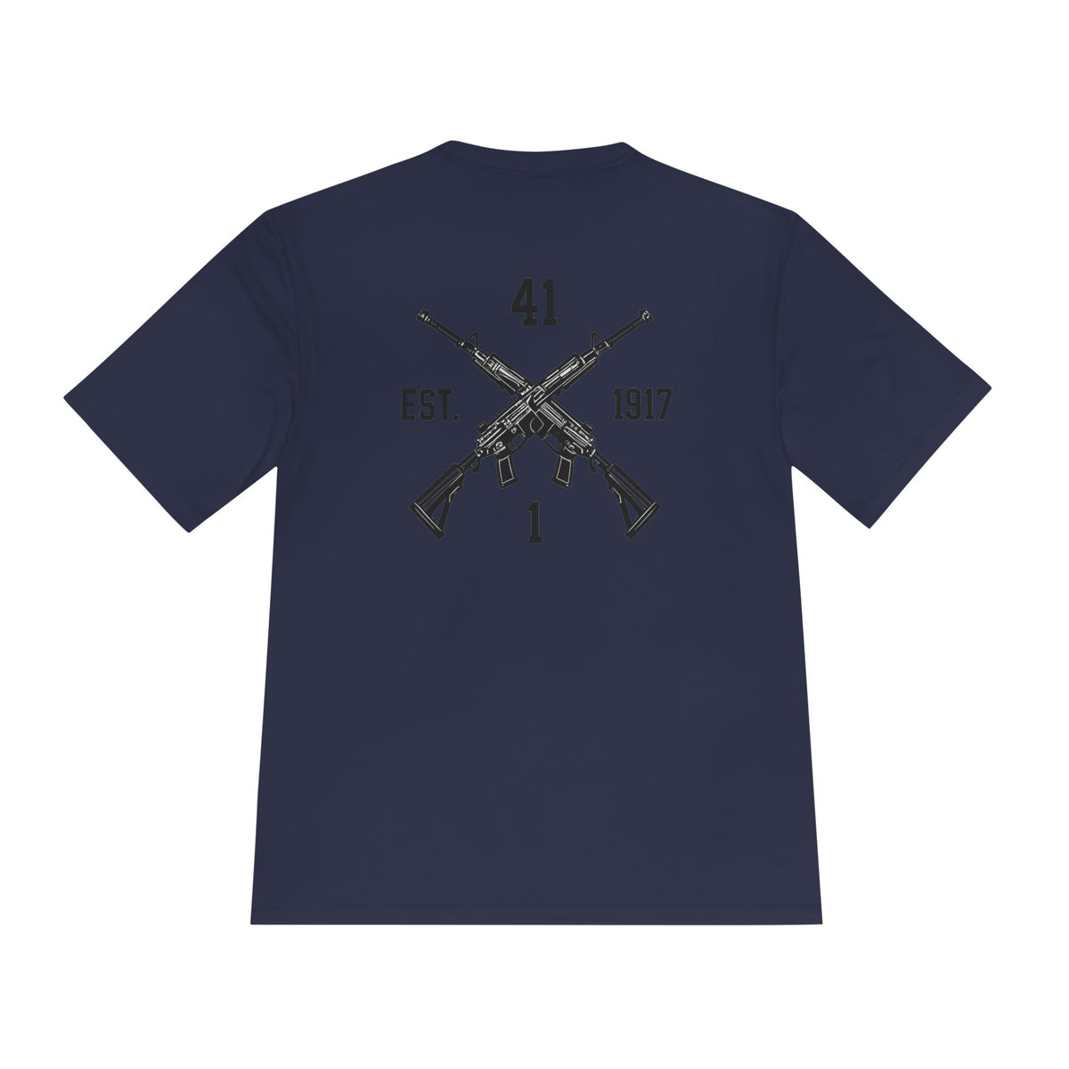 Dynasty I Co 1-41 IN BN EST 1917 Minimalist - Unisex Moisture Wicking Tee