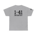 1-41 Infantry Minimalist - Unisex Heavy Cotton Tee