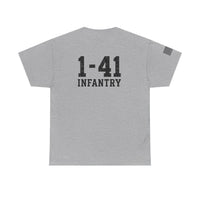 1-41 Infantry Minimalist - Unisex Heavy Cotton Tee